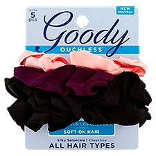 Goody Ouchless Black Satin Scrunchie