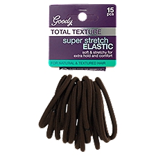 Goody Total Texture Super Stretch Brown, 15 count
