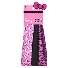 Goody Hello Kitty Ouchless Headwraps, 3 count