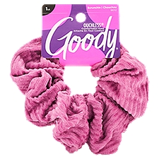 Goody Ouchless Trend Velvet, Scrunchie, 1 Each