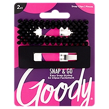 Goody Snap & Go Snap Clips, 2 count
