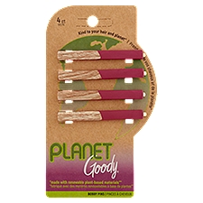 Goody Planet Bobby Pins, 4 count