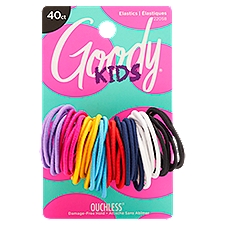 Goody Ouchless Med, Elastic, 40 Each