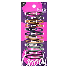 Goody Contour Clips, 12 count