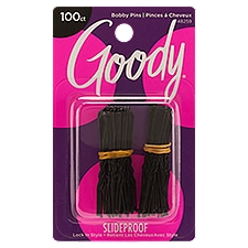 Goody SlideProof Bobby Pins, 100 count