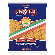 Luigi Vitelli 35 Elbows Pasta, 16 oz