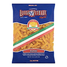 Luigi Vitelli 124 Rotini Pasta, 16 oz, 16 Ounce