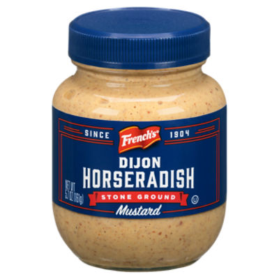 French's Stone Ground Dijon Horseradish, Mustard