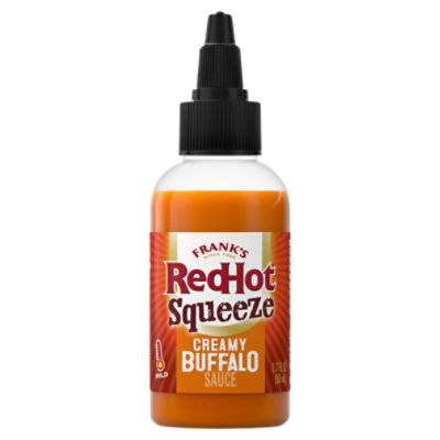 Frank's RedHot Squeeze Mild Creamy Buffalo Sauce, 1.7 fl oz