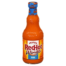 Frank's RedHot Mild Wings, Sauce, 12 Fluid ounce