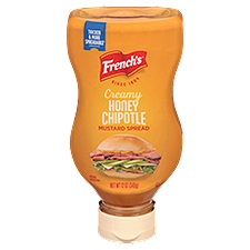 French's Creamy Honey Chipotle Mustard Spread, 12 oz, 12 Ounce