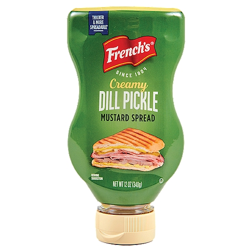 French's Creamy Dill Pickle Mustard, 12 oz