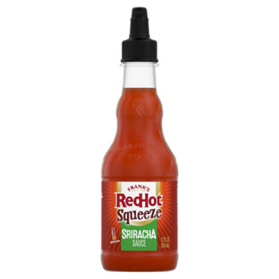 Frank's RedHot Sriracha Squeeze Hot Sauce, 12 fl oz