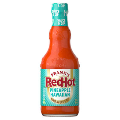 Frank's RedHot Pineapple Hawaiian Wing Sauce & Dip, 12 fl oz