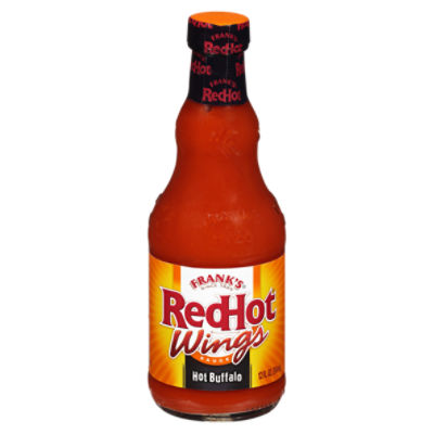 Frank's RedHot Hot Buffalo Wings Sauce, 12 fl oz, 12 Fluid ounce
