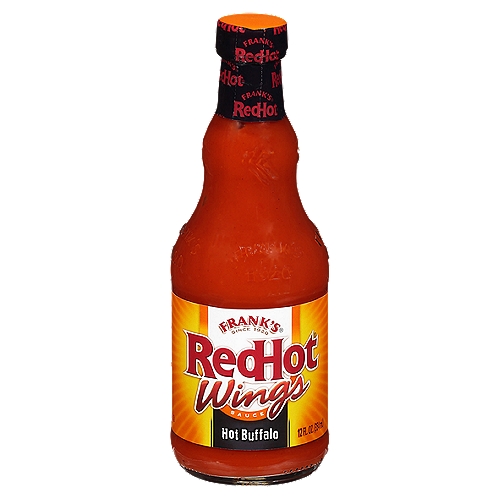 Frank's RedHot Hot Buffalo Wings Sauce, 12 fl oz