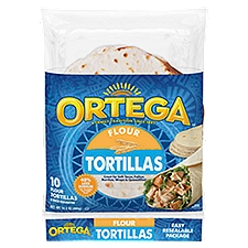 Ortega 8'' Flour Tortillas, 10 count