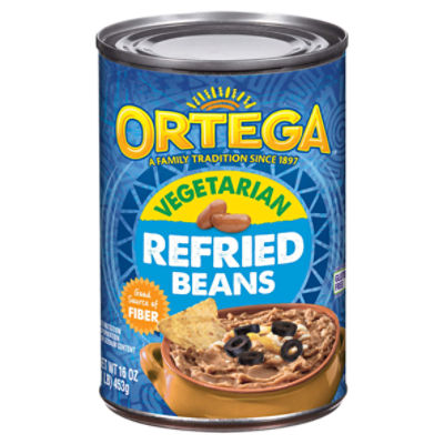 Ortega Vegetarian Refried Beans, 16 oz