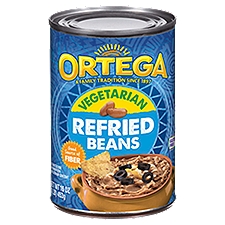 Ortega Vegetarian Refried Beans, 16 oz, 16 Ounce
