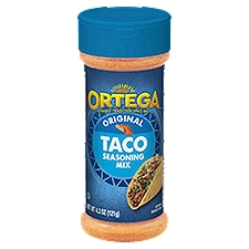 Ortega Taco Seasoning 4.3oz (Canister), 4.3 Ounce