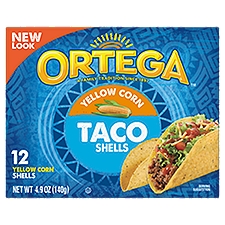 Ortega Yellow Corn, Taco Shells, 4.9 Ounce