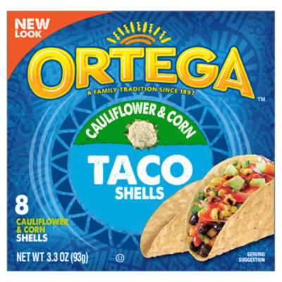Ortega Cauliflower and Corn Taco Shells ShopRite