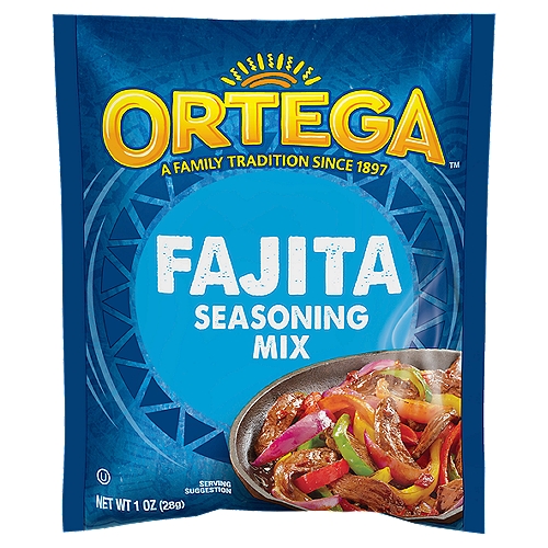 Ortega Fajita Seasoning 1oz