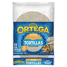 Ortega Flour Tortillas, 14 Ounce