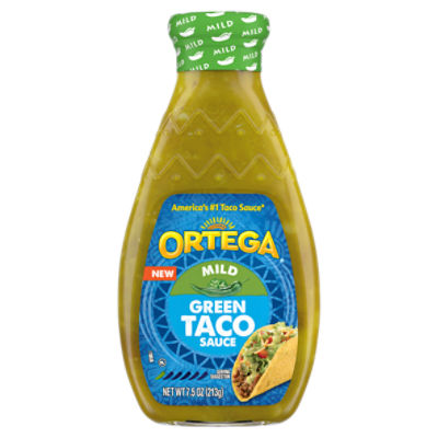 Ortega Mild Green Taco Sauce, 7.5 oz