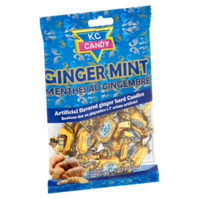 KC Candy Ginger Mint Hard Candies, 3.2 oz