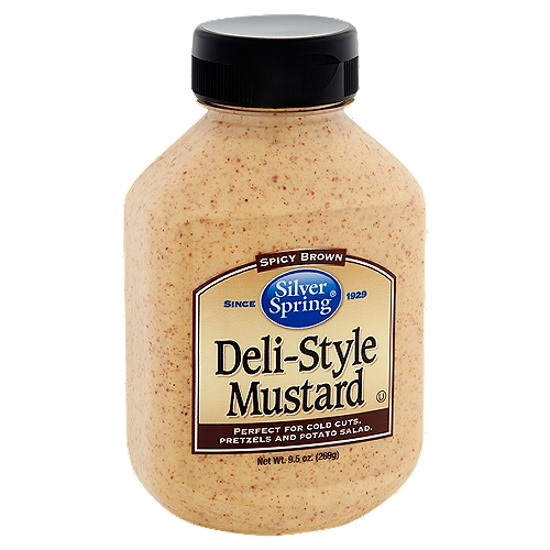 Silver Spring Horseradish Mustard - Deli Style, 9.5 oz