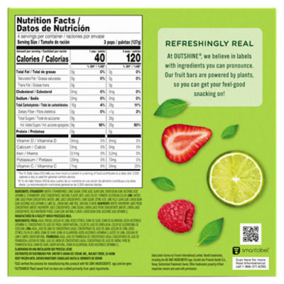 Edy S Outshine Fruit Bars Nutritional Info Besto Blog