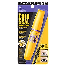 Maybelline New York The Colossal 230 Glam Black Mascara, .31 fl oz