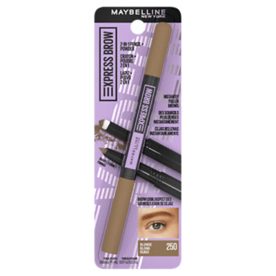 Maybelline New York Express Brow Blonde 250 2-in-1 Pencil + Powder