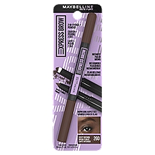 Maybelline New York Express Brow Deep Brown 260, 2-in-1 Pencil + Powder, 0.02 Ounce