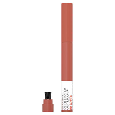 Maybelline New York Super Stay oz Stop Lip Nothing Ink Crayon, 0.04 160 at