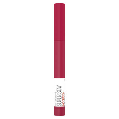 Maybelline New York Super Stay Be Bold, Be You 120 Ink Lip Crayon, 0.04 oz