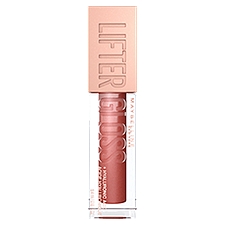 Maybelline Lifter Gloss Lip Gloss Makeup With Hyaluronic Acid, Bronzed, Rust, 0.18 fl. oz.