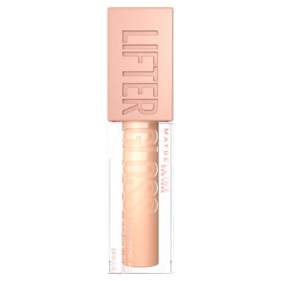 Maybelline Lifter Gloss Lip Gloss Makeup With Hyaluronic Acid, Bronzed, Sun, 0.18 fl. oz.