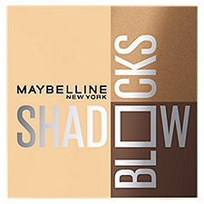 MAYBELLINE NEW YORK Shadow Blocks 30 North 3rd & Bedford Ave Stacked Eye Shadow Palette, 0.08 oz