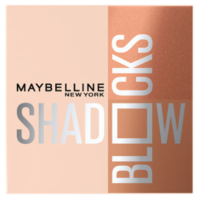 MAYBELLINE NEW YORK Shadow Blocks 82ᴺᴰ Park Ave Stacked Palette Eye Shadow, 0.08 oz
