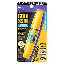 Maybelline New York The Colossal 240 Glam Black Waterproof Mascara, .27 fl oz