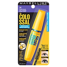 Maybelline New York The Colossal 241 Classic Black Waterproof Mascara, .27 fl oz