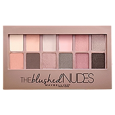 Maybelline The Blushed Nudes Eyeshadow Palette, 0.34 oz.