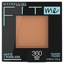 Maybelline New York Fit Me Matte + Poreless 360 Mocha Pressed Powder, 0.29 oz