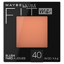 Maybelline New York Fit Me! 40 Peach Blush, .16 oz