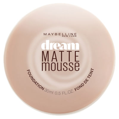 Maybelline Dream Matte Mousse Foundation, Creamy Natural, 0.64 oz.