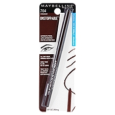 MAYBELLINE NEW YORK Unstoppable 704 Cinnabar Waterpoof Automatic Pencil, 0.01 oz