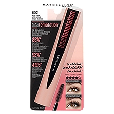 Maybelline New York Total Temptation 602 Very Black Mascara, 0.27 fl oz