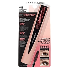 Maybelline New York Total Temptation 603 Brownish Black Mascara, 0.27 fl oz